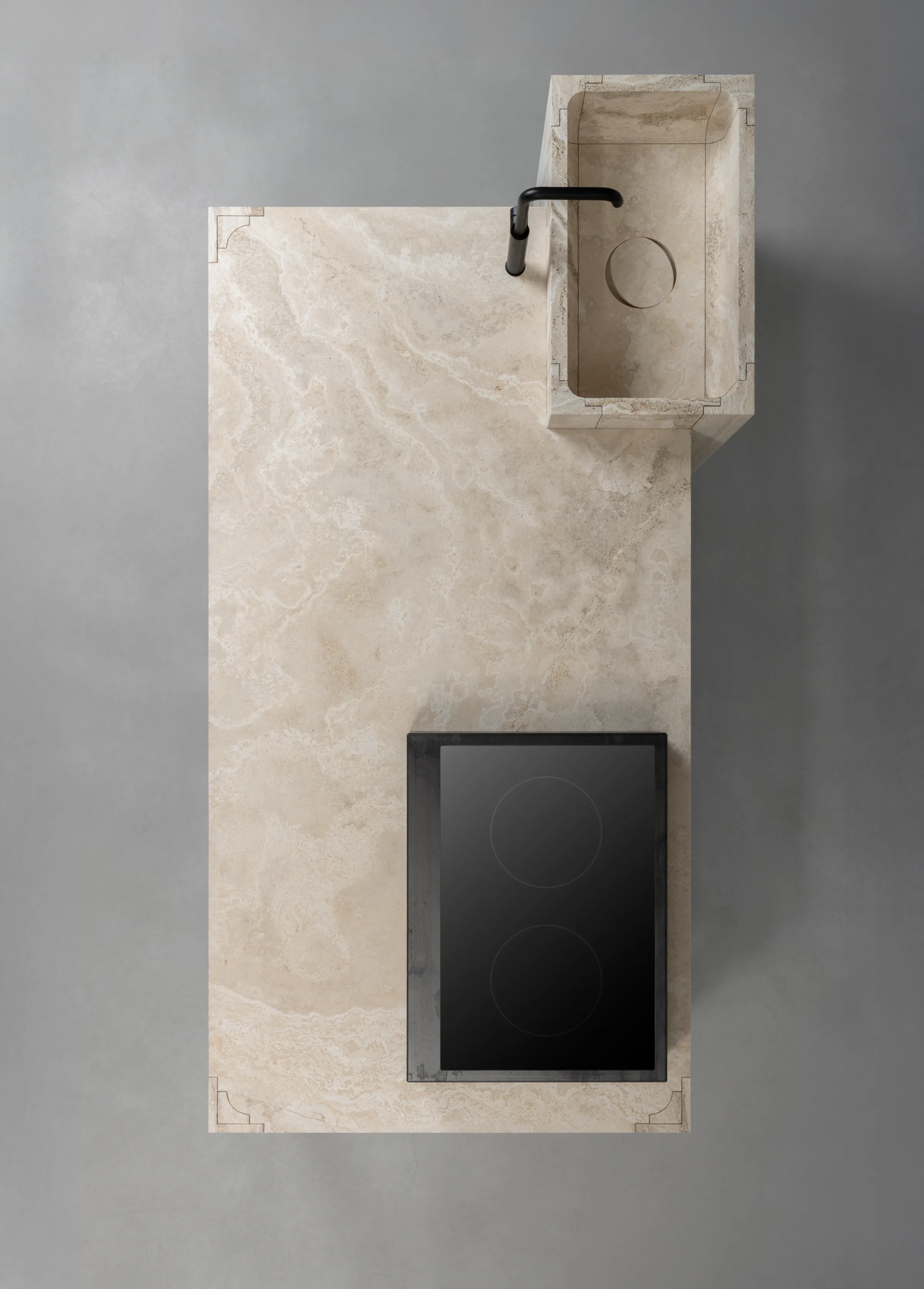 Fidia — Rapolano travertine, view 28