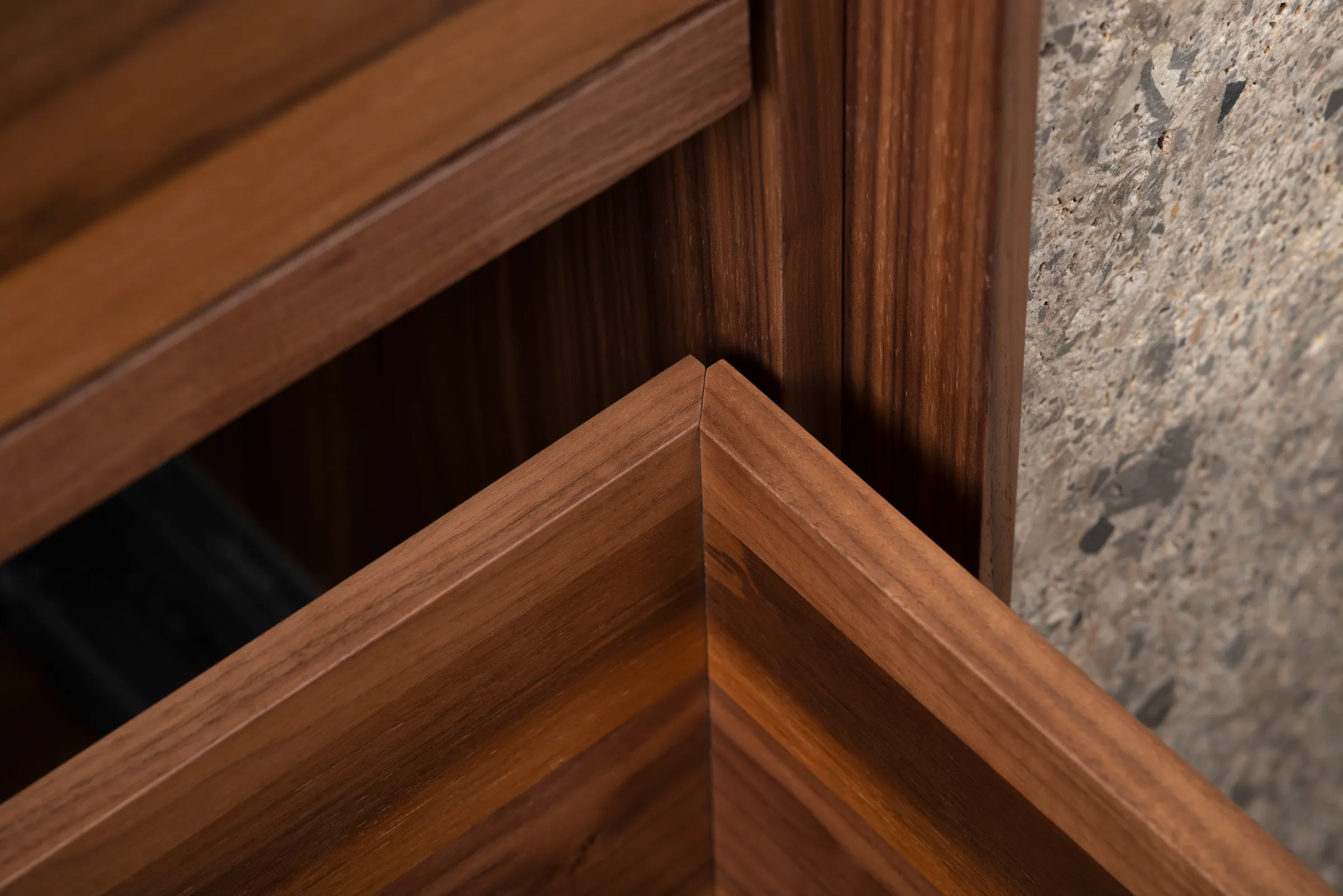 Wood Line — stone and wood storage system, view 11